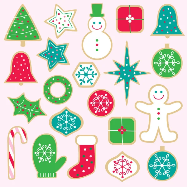 Christmas clip art — Stock Vector