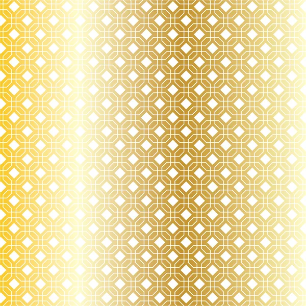 Patrón dorado abstracto — Vector de stock