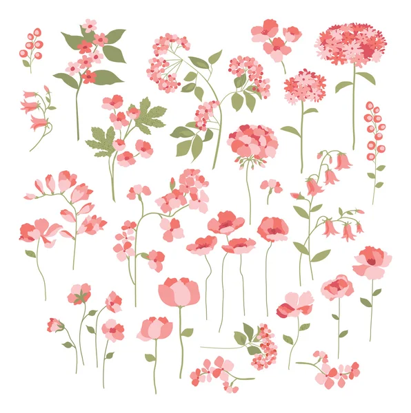 Retro florales Muster — Stockvektor