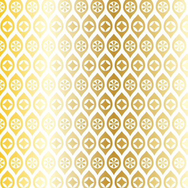 Abstract golden pattern — Stock Vector