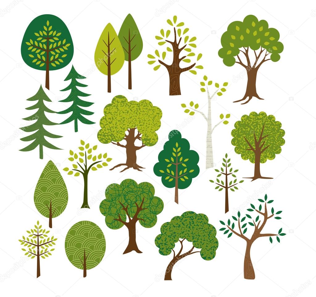Tree Clipart Vector Art Stock Images Depositphotos