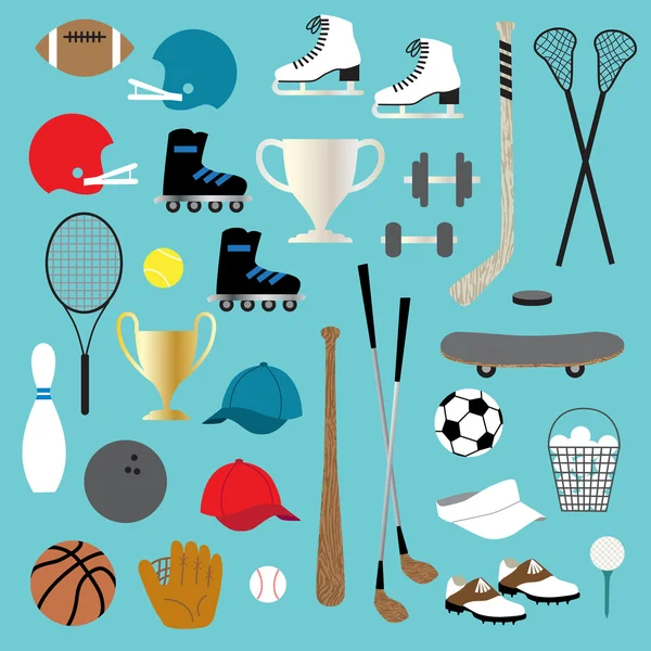 Clip art sportif — Image vectorielle