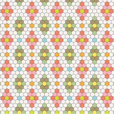 soyut geometrik desen