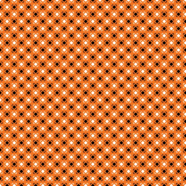 Orange bandana seamless pattern — Stock Vector