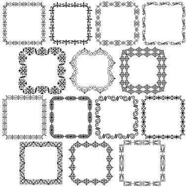 Siyah beyaz kare kare