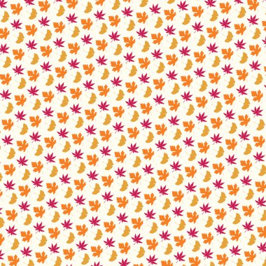 Sonbahar yapraklı pürüzsüz desen