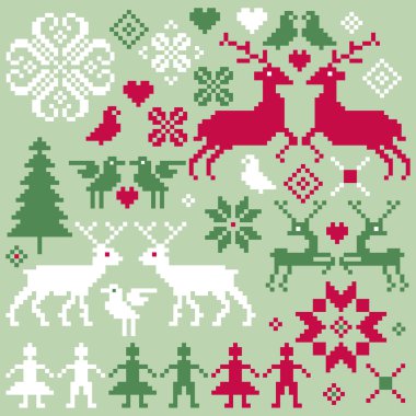Nordic Noel motifleri
