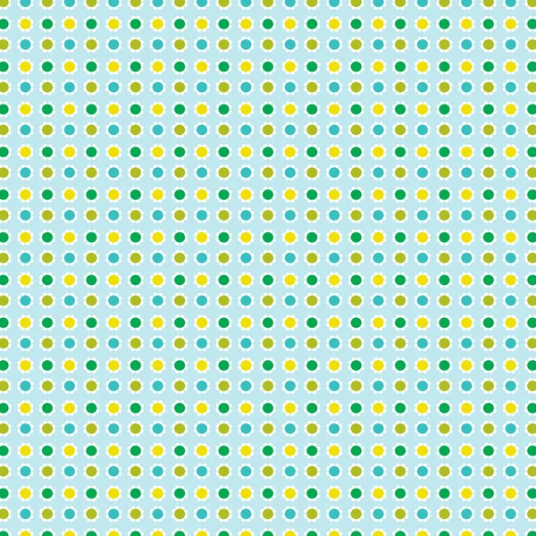 Cute dots pattern — Stock Vector