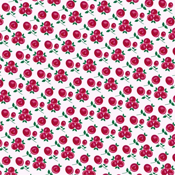 Rose flowers pattern — Stock Vector