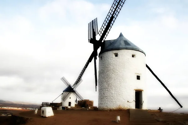 Photograph Mills Consuegra Toledo Spain — Stock Photo, Image