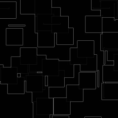 Reklam koymak için siyah ve beyaz alanların soyut çizimi,