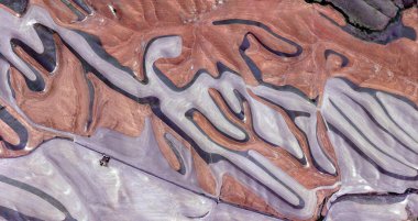  ABD, ABD 'de havadan gelen yardım çizimlerinin soyut fotoğrafçılığı: Soyut doğalcılık, mecazdan mecazî resme,  