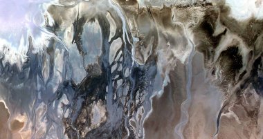  ABD, ABD 'de havadan gelen yardım çizimlerinin soyut fotoğrafçılığı: Soyut doğalcılık, mecazdan mecazî resme,  