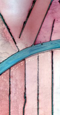 Afrika çöllerinin havadan çekilmiş dikey soyut fotoğrafçılığı, 