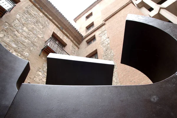 Solitudine Del Museo Chillida Scultura Luogo Incontro Cronaca Dell Assenza — Foto Stock