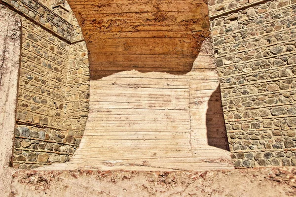 Fotográfica Com Diferentes Pontos Vista Escultura Eduardo Chillida Ponto Encontro — Fotografia de Stock