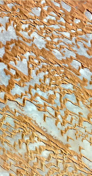 Вертикальная Абстрактная Фотография Пустынь Африки Воздуха Воздушный Вид Пустынных Пейзажей — стоковое фото