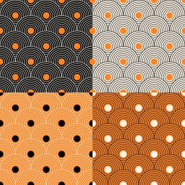 Geometrik desenler koleksiyonu. Boho sanat eserleri. Vektör arkaplanı