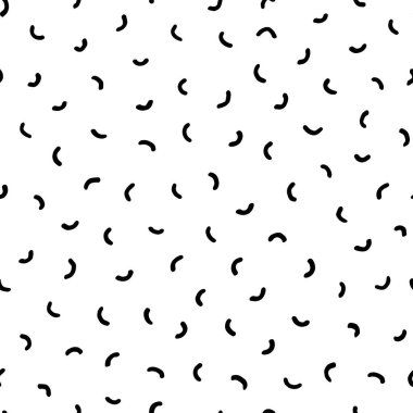 Geometrik şekilli kusursuz desen. El çizimi arka plan. Yazdırma için vektör dokusu.