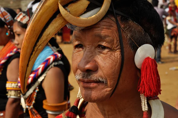 Bico em Nagaland Índia — Fotografia de Stock