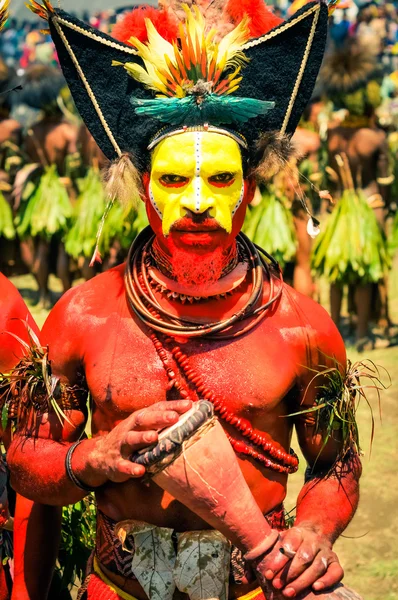 Frowning look in Papua New Guinea — Stockfoto