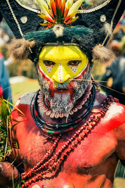 Performans sırasında adam — Stok fotoğraf