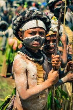 Boy in Papua New Guinea