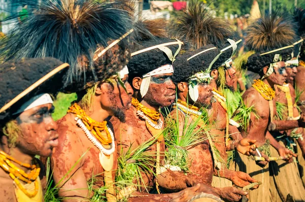 Dansare i Swea i Papua Nya Guinea — Stockfoto