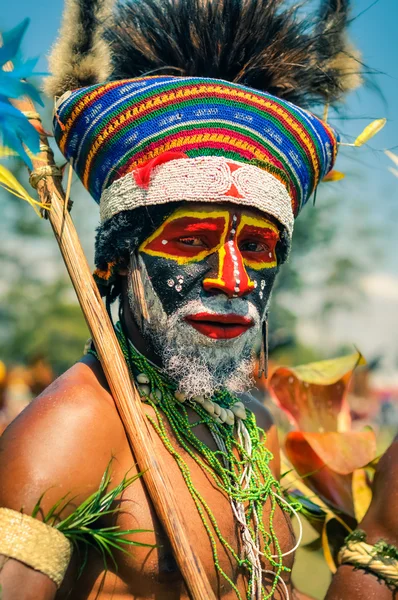 Dansçı Papua Yeni Gine — Stok fotoğraf