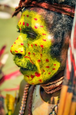 Papua Yeni Gine'de kırmızı nokta