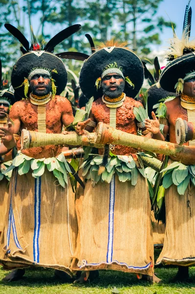 Cerimonia in Papua Nuova Guinea — Foto Stock