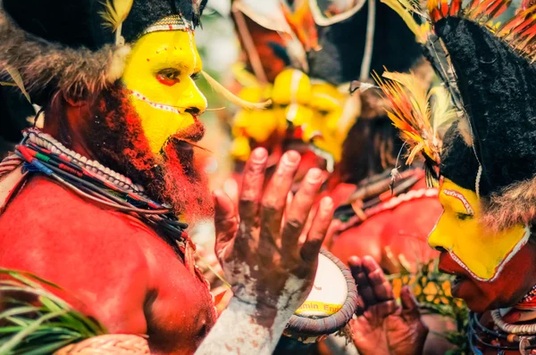 Música em Papua-Nova Guiné — Fotografia de Stock