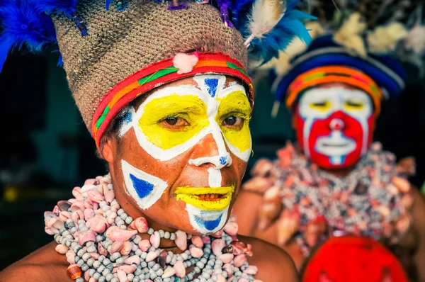 Pose in Papua New Guinea — Stock Photo, Image