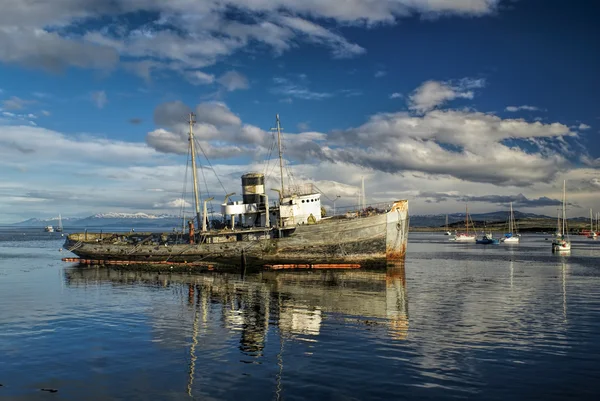 Port i Ushuaia — Stockfoto