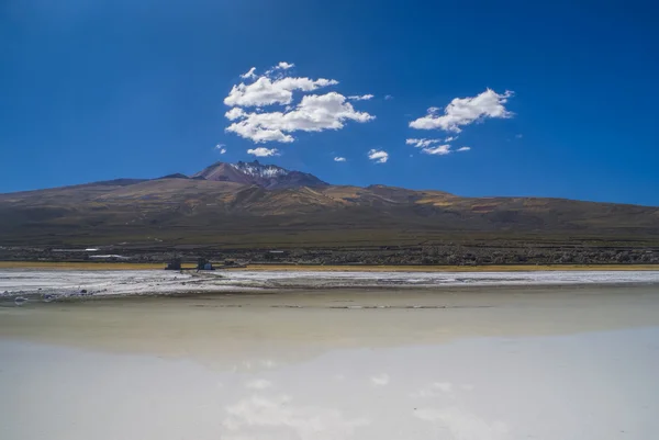 乌尤尼盐湖 salar de — 图库照片