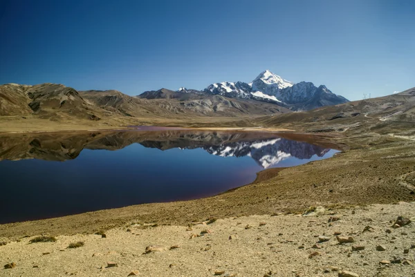 Andes gölde — Stok fotoğraf