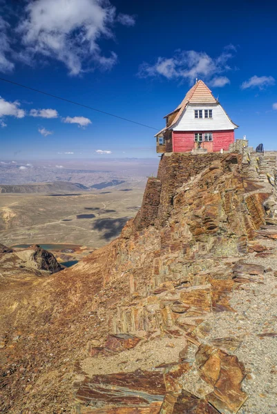 Cabaña en Chacaltaya — Foto de Stock