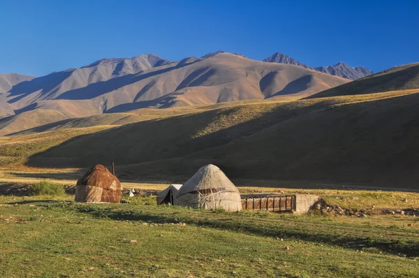 Jurty v Kyrgyzstánu — Stock fotografie