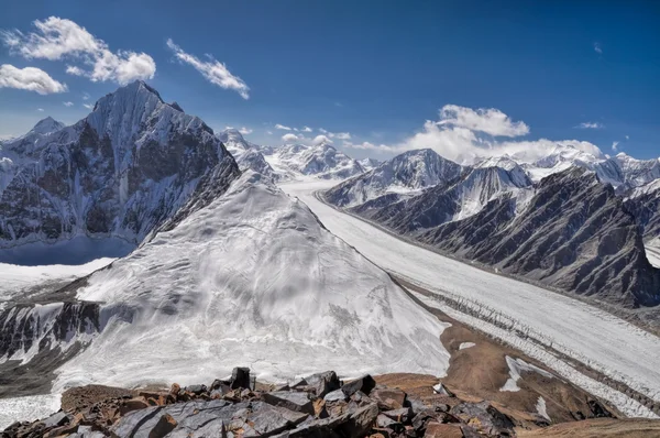 Glaciar en Tayikistán — Foto de Stock