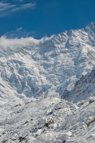 Himalaya in der nähe von kanchenjunga — Stockfoto