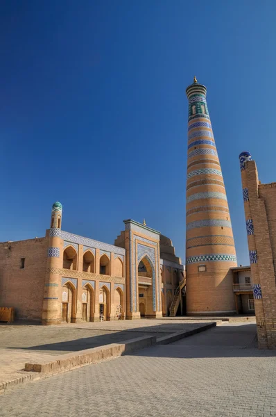 Minaret in Khiva — Stock Photo, Image