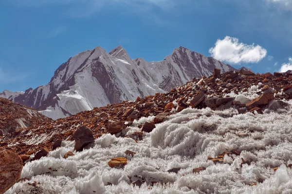 Buz kristalleri Tacikistan — Stok fotoğraf