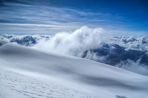 Blick von huayna potosi — Stockfoto