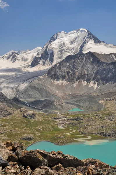 Scenic mountains in Kyrgyzstan — Stock Photo, Image