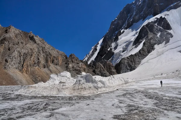 Trekking in Kirghizistan — Foto Stock