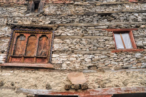 Fenêtre népalaise — Photo