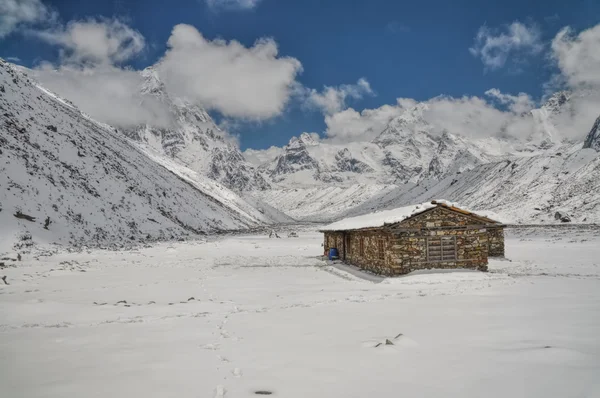 Himalaia perto de kanchenjunga — Fotografia de Stock