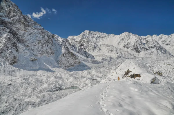 Himalayalar yakınındaki Kanchenjunga — Stok fotoğraf