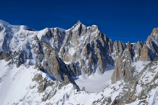 Vallee blanche — Stockfoto