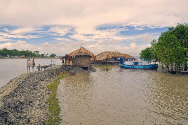 Dorp in Bangladesh — Stockfoto